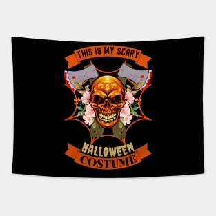 This Is My Scary Halloween Costume Tapestry