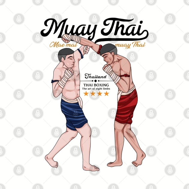 Mae Mai Muay Thai by KewaleeTee