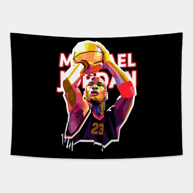 MICHAEL JORDAN Tapestry by Vector Baturaja