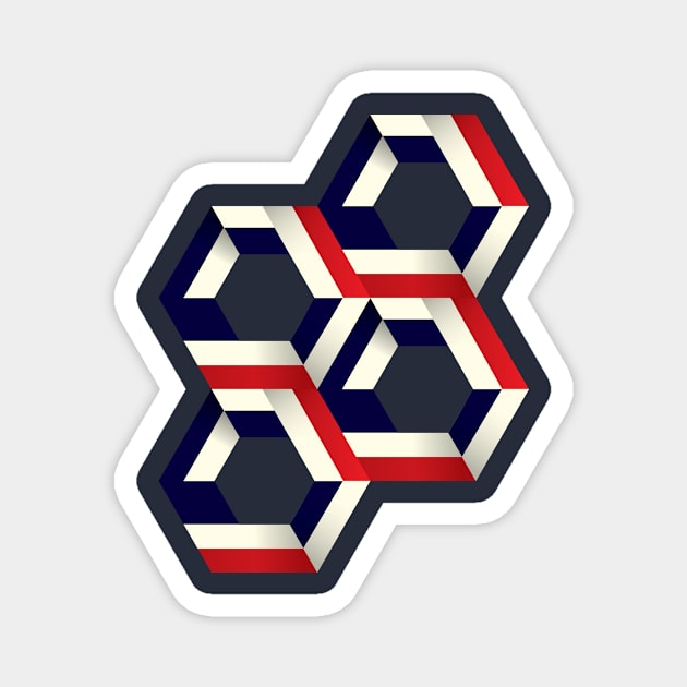 Great British Geometry Magnet by modernistdesign