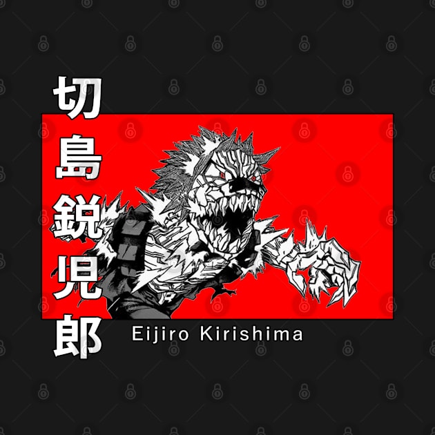 Eijiro Kirishima Hero form - red riot by Jack Jackson