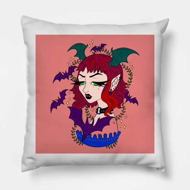 Faeries 158 (Style:11) Pillow by luminousstore