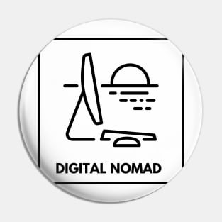 Digital Nomad Pin