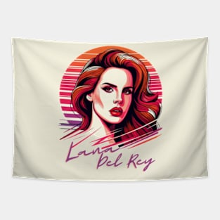 Lana Del Rey - Neon Night Dreams Tapestry