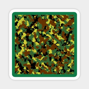 Camouflage Army Magnet