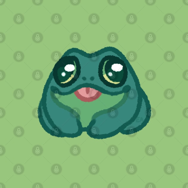 Green Froggy by EnchantedAnimal