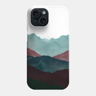 Mountain landscape apr version Phone Case