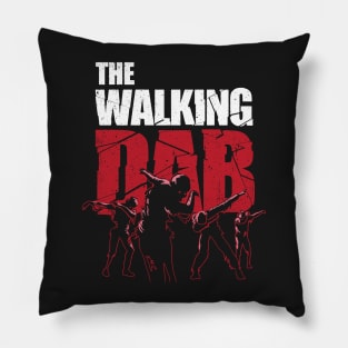 Dabbing Walking Dab Zombie T-shirt Pillow