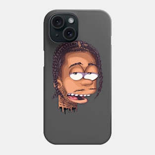 Pop Smoke Simpson art Design T-Shirt Hoodie Stickers Phone Case