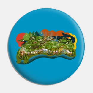 The Golf War Pin