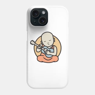 Buddhist Guitarist - Spiritual Band Musician Phone Case