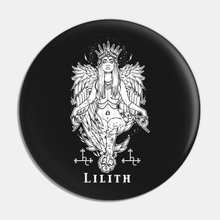 Lilith Mother of Demons Pin