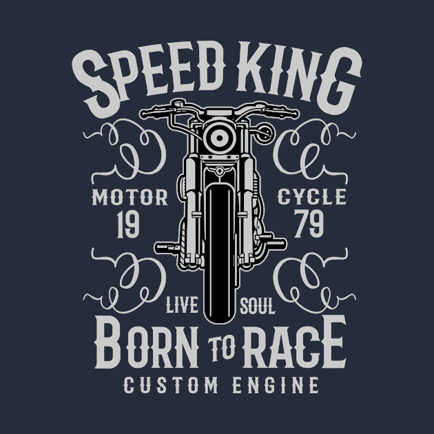 Speed King Motorcycle by lionkingdesign