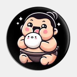 Cute Sumo Wrestler Pin