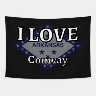 I LOVE Conway | Arkensas County Tapestry