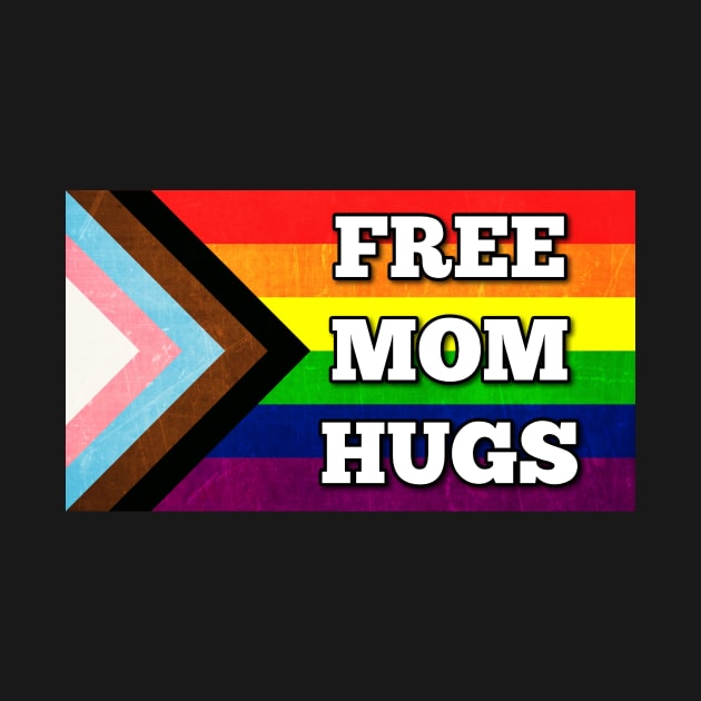 Mom Hugs Pride Flag by T's and Things - BV