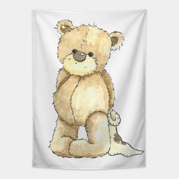 Teddy Bear Tapestry by Créa'RiBo