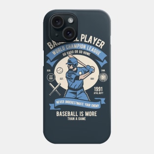 BASEBALL PLAYER - World Champion League Phone Case