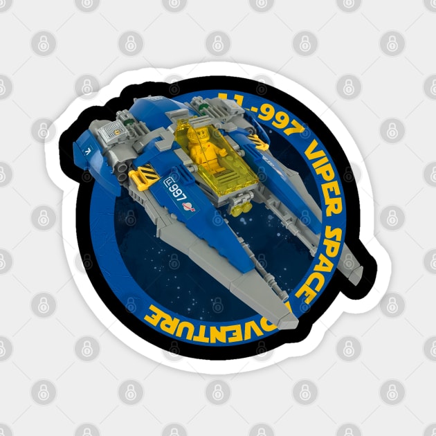LL 997 Viper Space Adventure Magnet by mamahkian