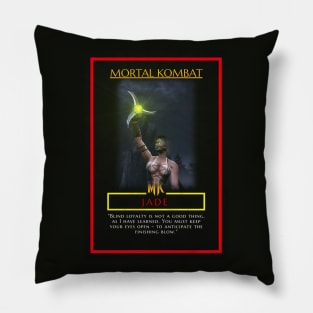 Mortal Kombat - MK Fighters - Jade - Poster - Sticker and More - 1806201 Pillow