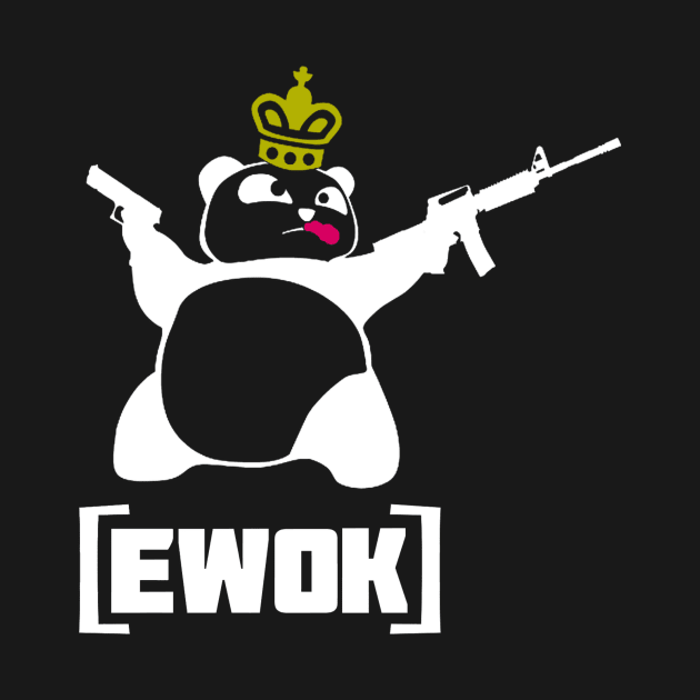 PANDAMONIUM - large EWOK emblem by EwokSquad