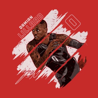 Damian Lillard Portland Stripes T-Shirt