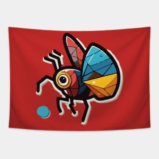 dancing bee art Tapestry