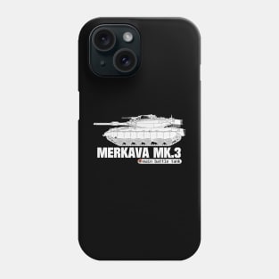 MBT Merkava Mk 3 Phone Case