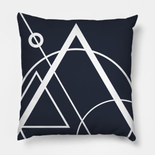 geometric elements Pillow