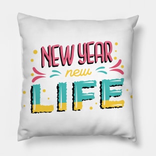 Happy New Year New Life Pillow