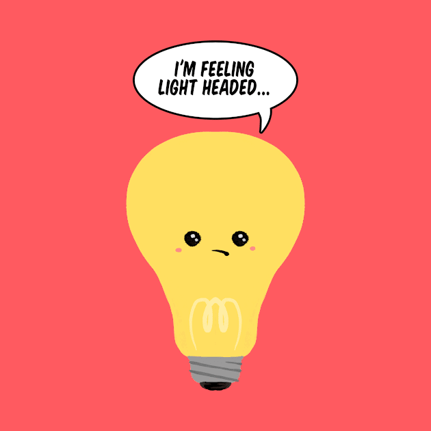 Light Headed Bulb Pun by IlanB