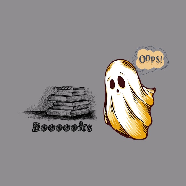 Read more books Cute horror Ghosts Read more boooooks Halloween by L'Arthole