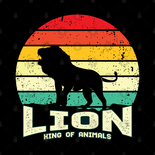 lion king of animals by Mako Design 