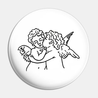 Cherub Kiss Pin