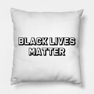 Black Lives Matter Design Pillow