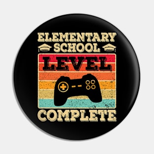 Elementary School Graduation Boys Level Complete Graduate Pin