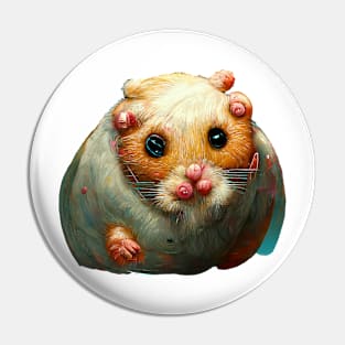 Ugly Hamster 3, Very cute but oh-so-ugly hamster Pin