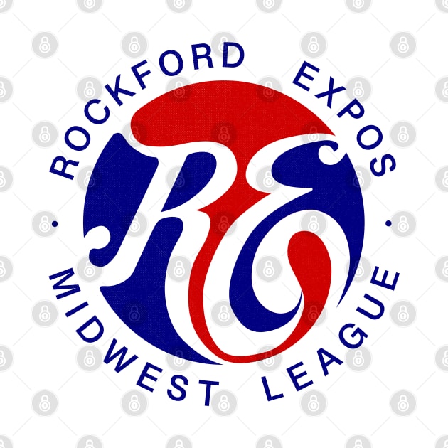 Defunct Rockford Expos Minor League Baseball 1988 by LocalZonly