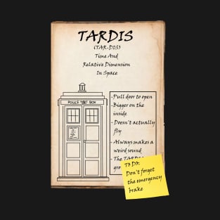 "Doctor Who" Tardis T-Shirt