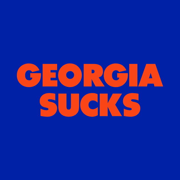 Georgia sucks- Florida college gameday rivalry by Sharkshock