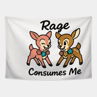 Rage-Consumes-me Tapestry