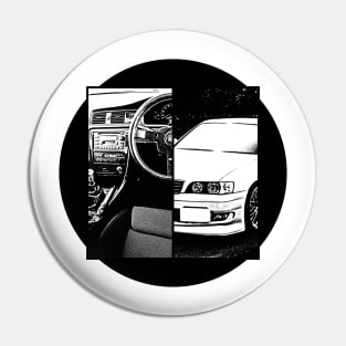 TOYOTA CHASER JZX100 Black 'N White 5 Pin