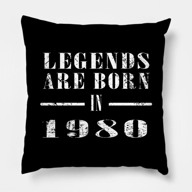 Born in 1980 Pillow by Seven Spirit