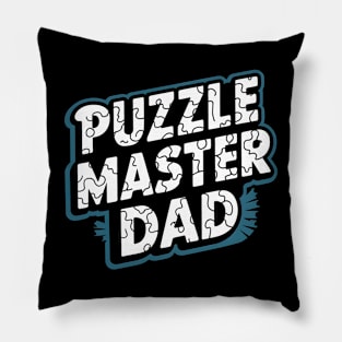 Puzzle Master Dad | Father's Day | Dad Lover gifts Pillow