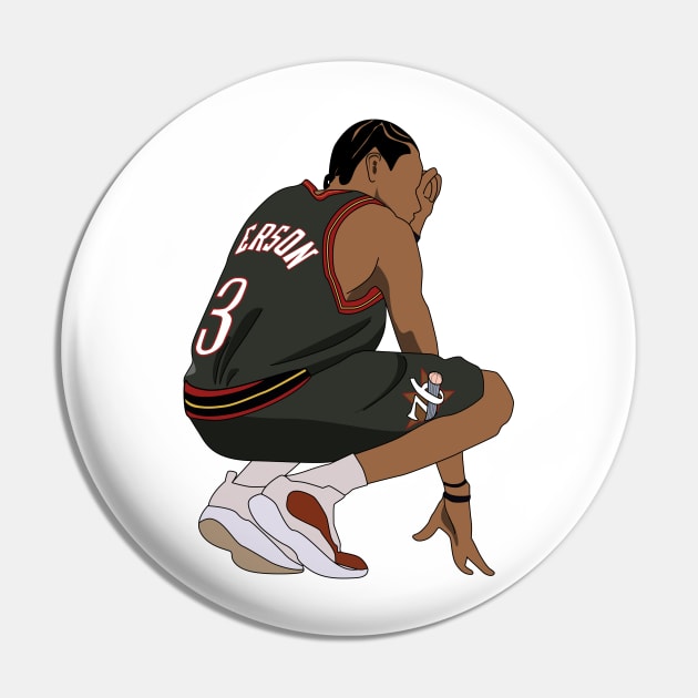 Allen Iverson Pin by souvenirmala