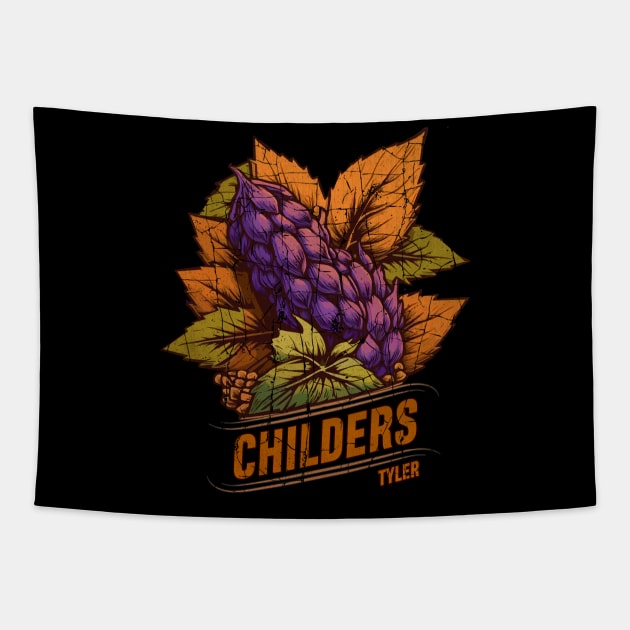 Save The Plant - Vintage Tyler Childers Tapestry by Itulah Cinta