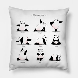 Yoga Panda II Pillow