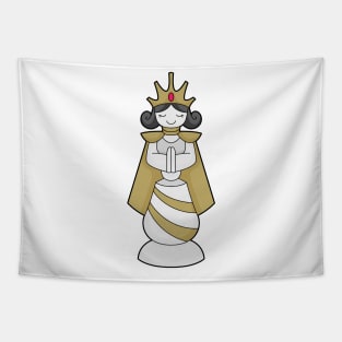 Chess piece Queen Crown Chess Tapestry