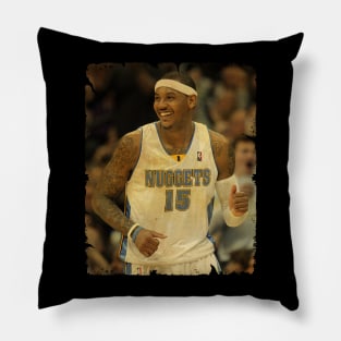 Carmelo Anthony - Vintage Design Of Basketball Pillow