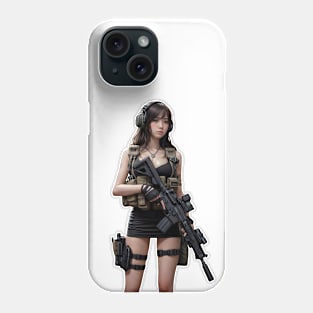 Tactical Girl Phone Case